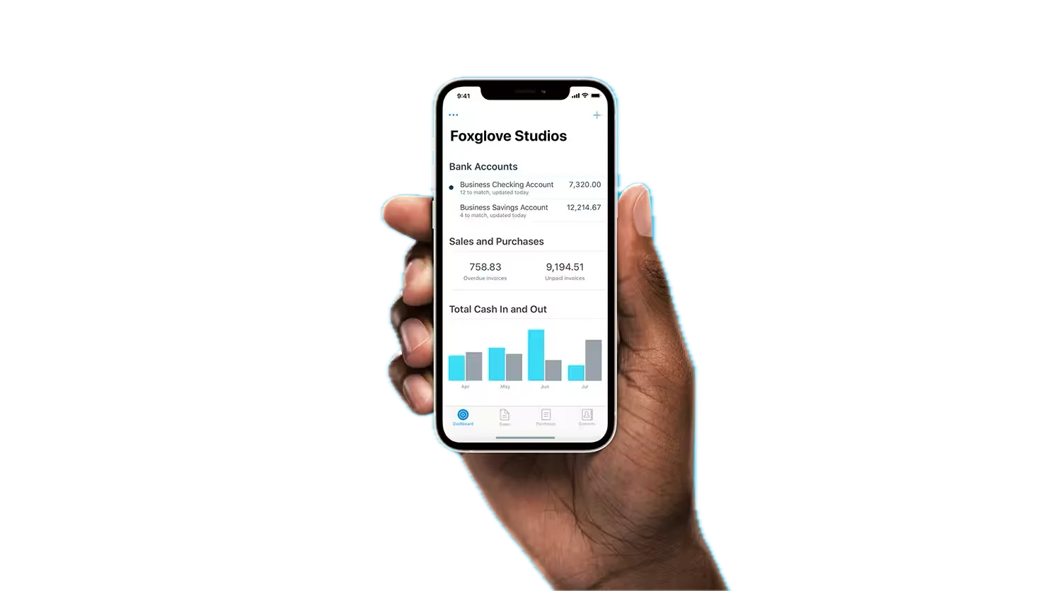 Xero mobile app