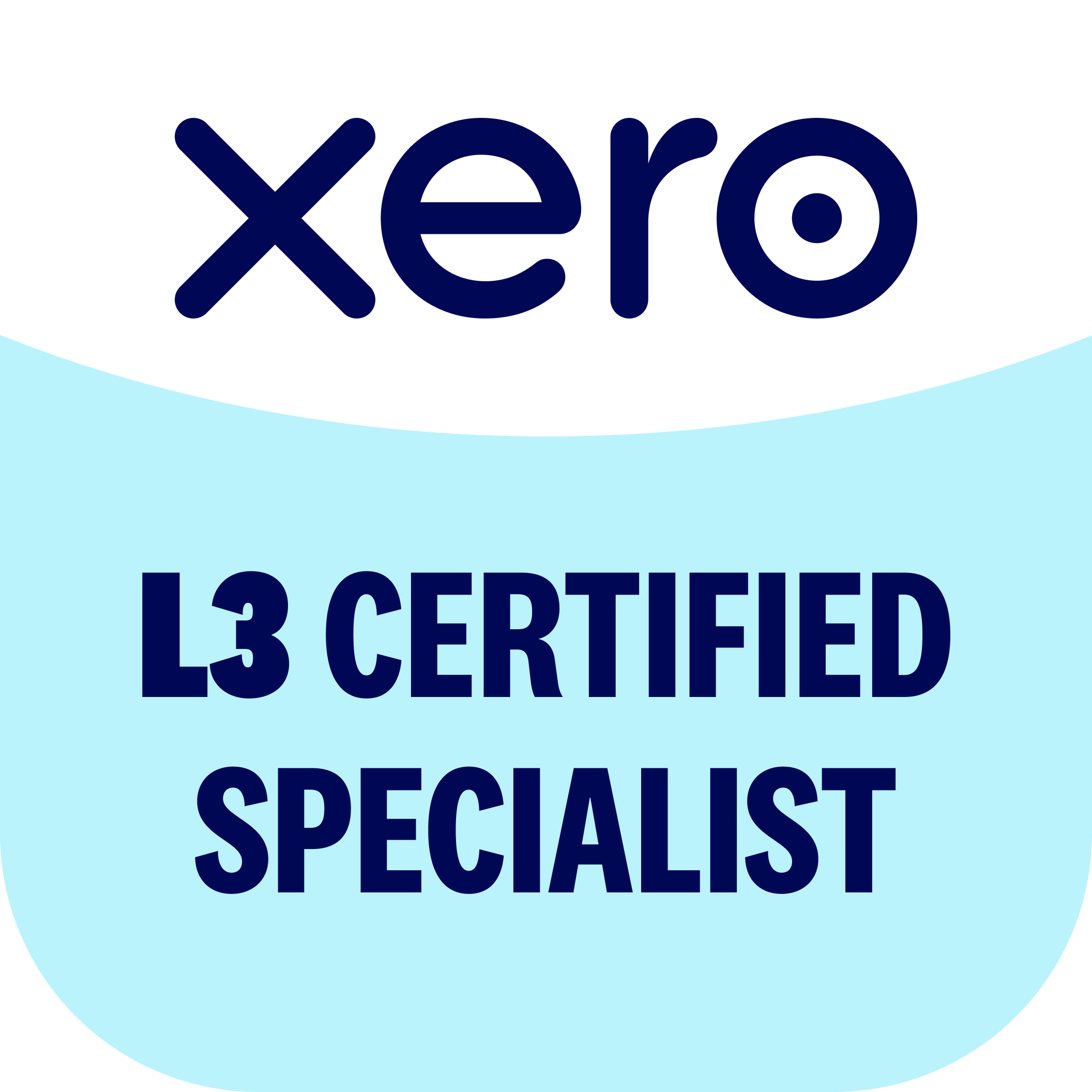 Xero Certified — Level 3